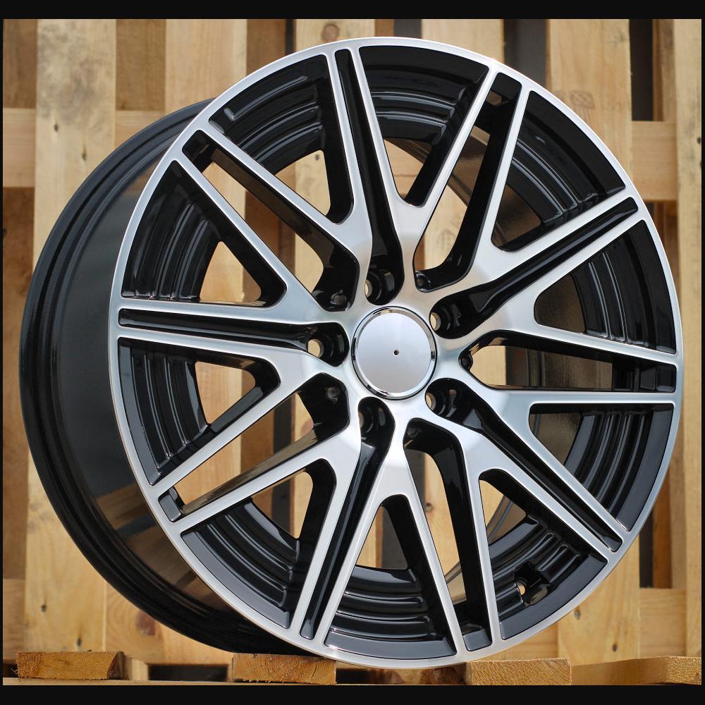 Wheel R19x8.5J  5X112  ET  52  66.6  Y0102  Black Polished (MB)  For MER  (K2)  (NEW Model C-Class (Front+Rear))