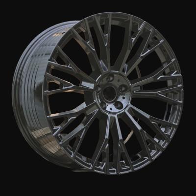 Felge R21x9.5J  5X112  ET  37  66.6  3S1111  Black (BL)  For BMW