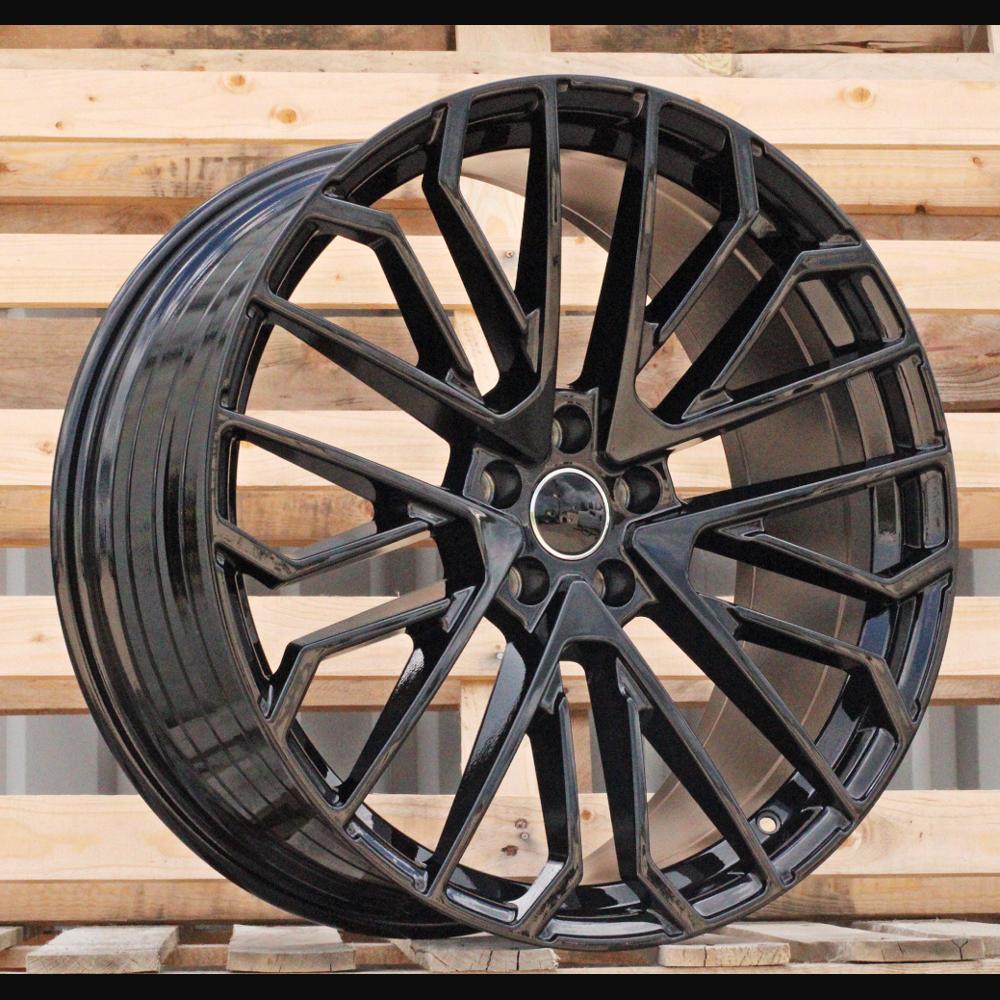 Wheel R21x8.5J  5X112  ET  30  66.5  3S1261  (YF0434)  Gloss Black (GB)  For AUD  (Z6)  (HYBRID FORGED)