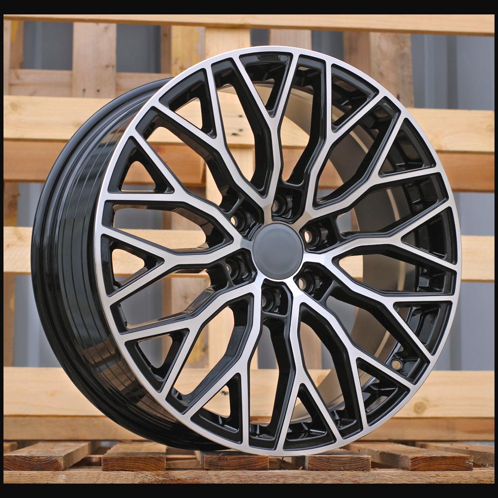 Wheel R18x8J  6X120  ET  50  74.6  HF2125  Black Polished (MB)  For FORD  (M)  (HYBRID FORGED (max 1050kg))