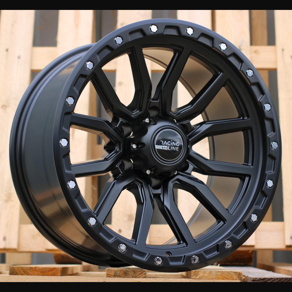Wheel R18x10J  6X139.7  ET  M18  110.1  Y0156  Black Half Matt (BLHM)  For 4X4  (K4+Z4)