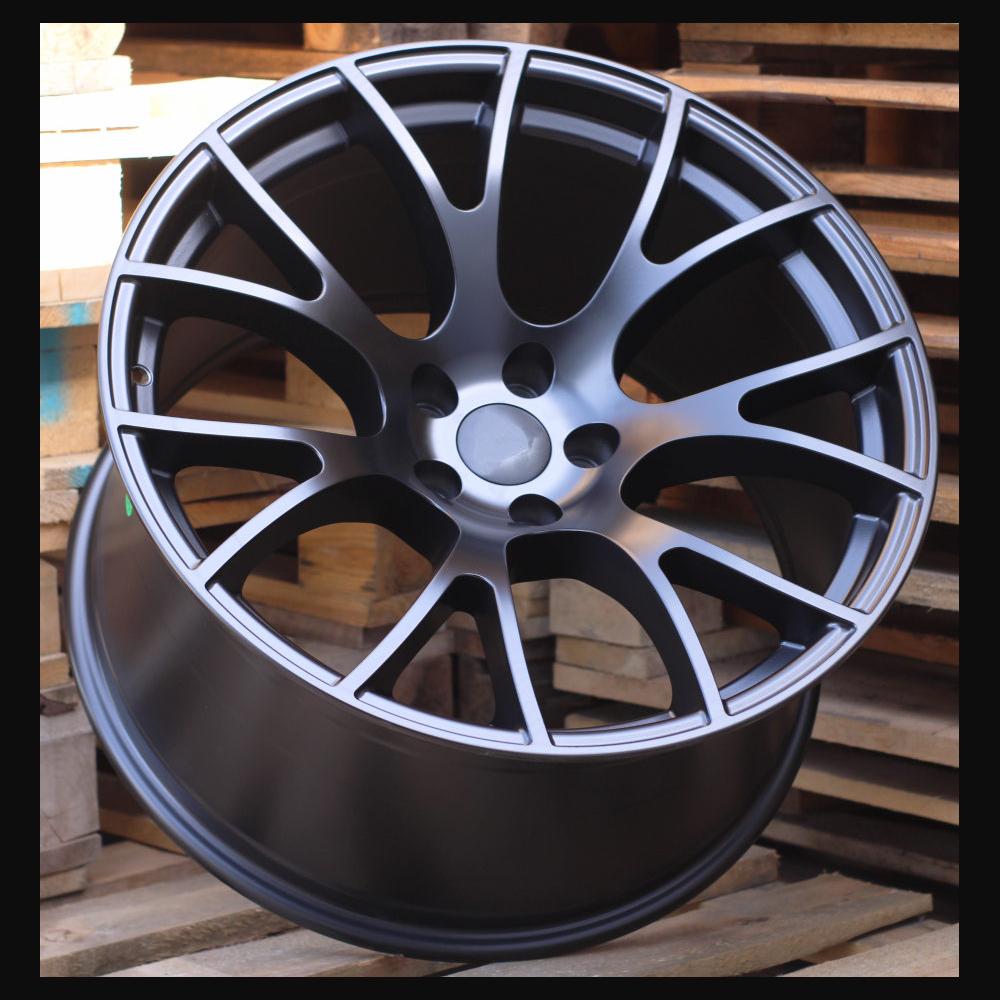Wheel R20x9.5J  5X115  ET  18  71.5  B5054  Black Half Matt (BLHM)  For RACIN  (P)  (DODGE (Rear+Front))