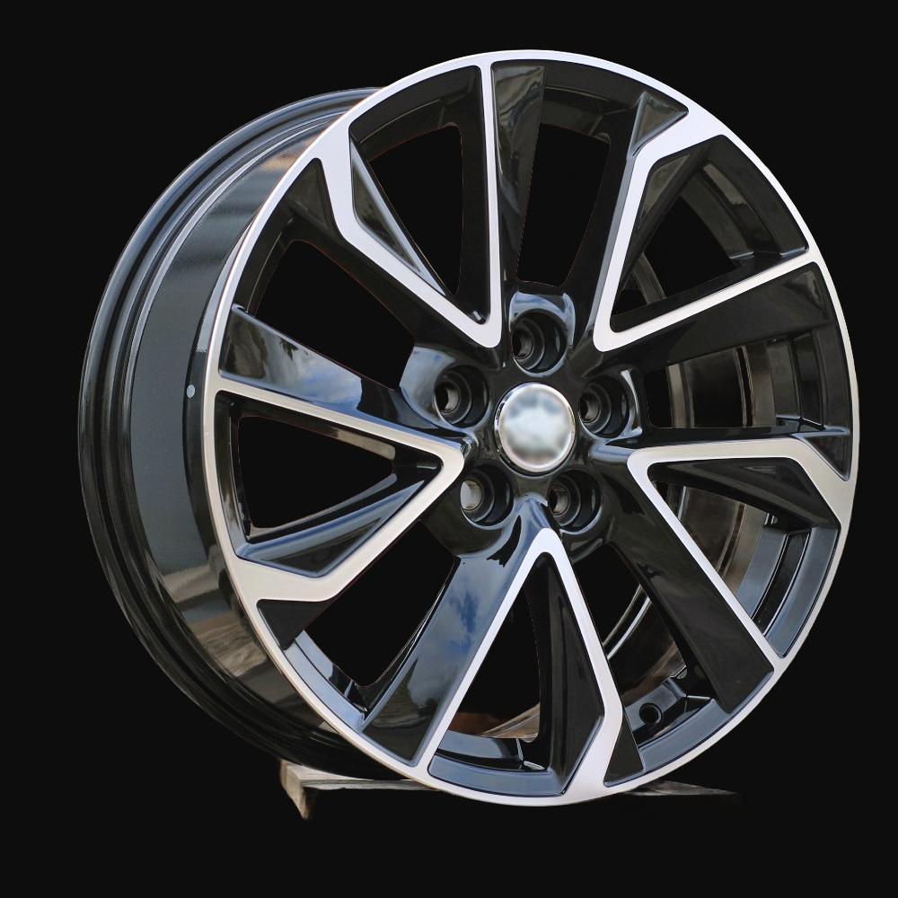 Ratlankis R18x8J  5X100  ET  40  54.1  B5463  (H3434F)  Black Polished (MB)  For TOYOT  (M)  (HYBRID FORGED)