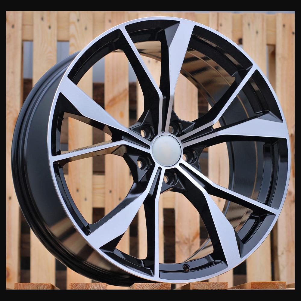 Wheel R18x8J  5X112  ET  41  57.1  B5808  Black Polished (MB)  For VW  (P)