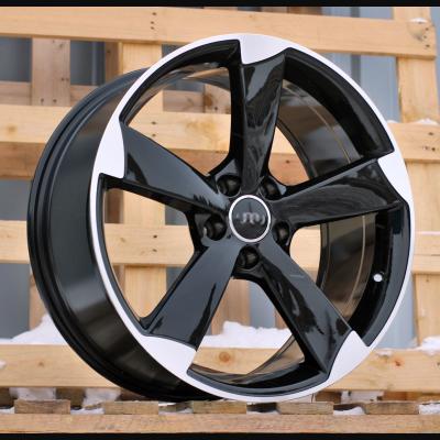 Wheel R17x7.5J  5X112  ET  45  66.5  BK217  Black Polished (MB)  For AUD  (K2+P)
