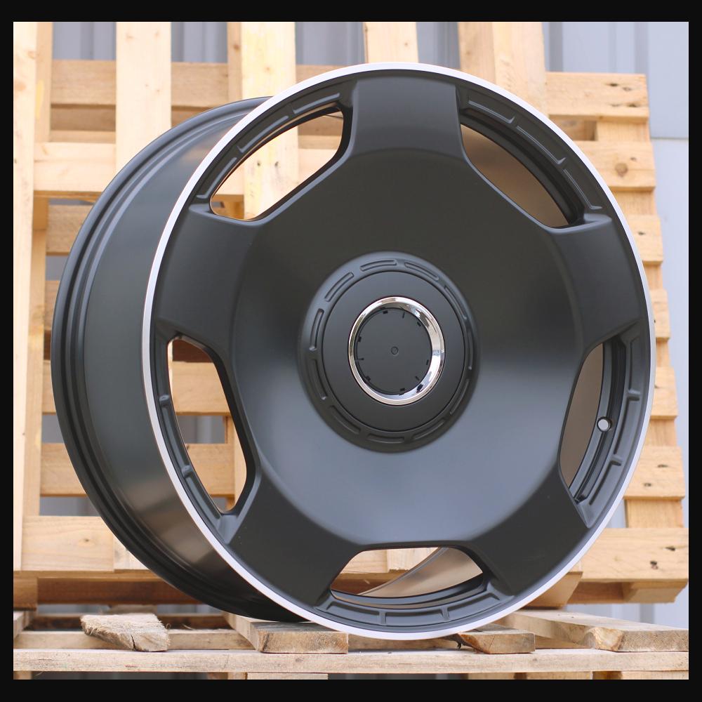 Wheel R20x9.5J  5X130  ET  35  84.1  F5133  (BYF3111)  Black Half Matt+Polished Lip (BLHMPL)  For MER  (Z1+Z2)  (HYBRID FORGED MONOBLOCK)