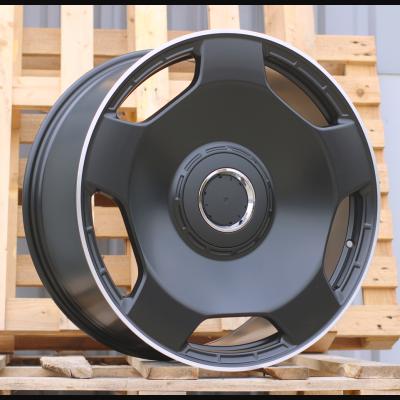 Wheel R20x9.5J  5X130  ET  35  84.1  F5133  (BYF3111)  Black Half Matt+Polished Lip (BLHMPL)  For MER  (Z1+Z2)  (HYBRID FORGED MONOBLOCK)