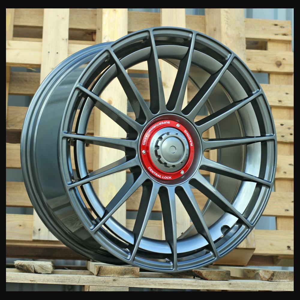 Wheel R17x7.5J  10X108/114.3  ET  40  67.1  FBX298  Gun Metal (GM)  For RACIN  (M)  (HYBRID FORGED Style OZ)