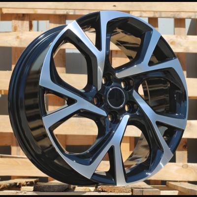 Wheel R17x7J  5X114.3  ET  45  60.1  FE132  Black Polished (MB)  For TOYOT  (P1)