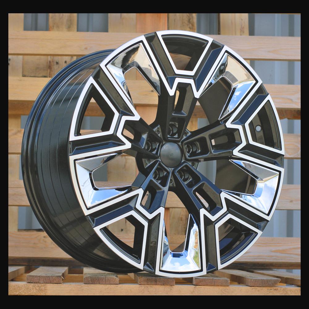 Wheel R20x8.5J  5X112  ET  28  66.6  HF5220  Black Polished (MB)  For BMW  (Z6+K3+M)  (HYBRID FORGED New 5 Series VIII / i5 (G60/G61/G68) Rear+Front)
