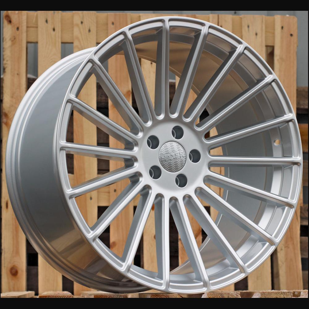 Wheel R22x10.5J  5X120  ET  40  74.1  HX010  Silver Shining (SS)  For HAXER  (Z2+P+P2+Z1)  (REAR+FRONT)