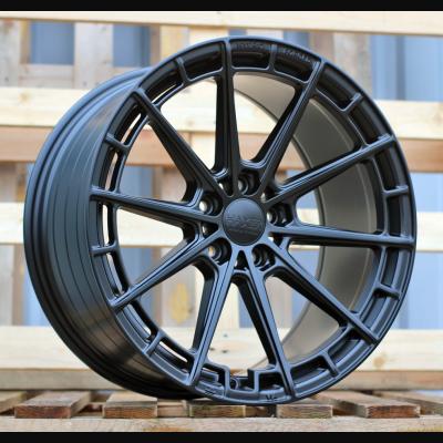 Wheel R19x9.5J  5X120  ET  40  72.6  HX019F  (F9793)  Black Half Matt (BLHM)  For HAXER  (P2)  (HYBRID FORGED New Design)