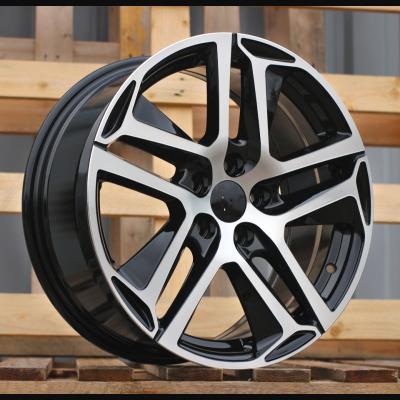 Wheel R17x7.5J  5X108  ET  44  65.1  PG534  (BK5516)  Black Polished (MB)  For PEUG  (K2)