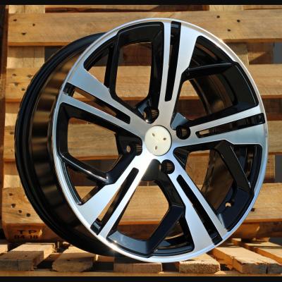 Wheel R17x7J  4X108  ET  25  65.1  Y1206  Black Polished (MB)  For PEUG  (K2)