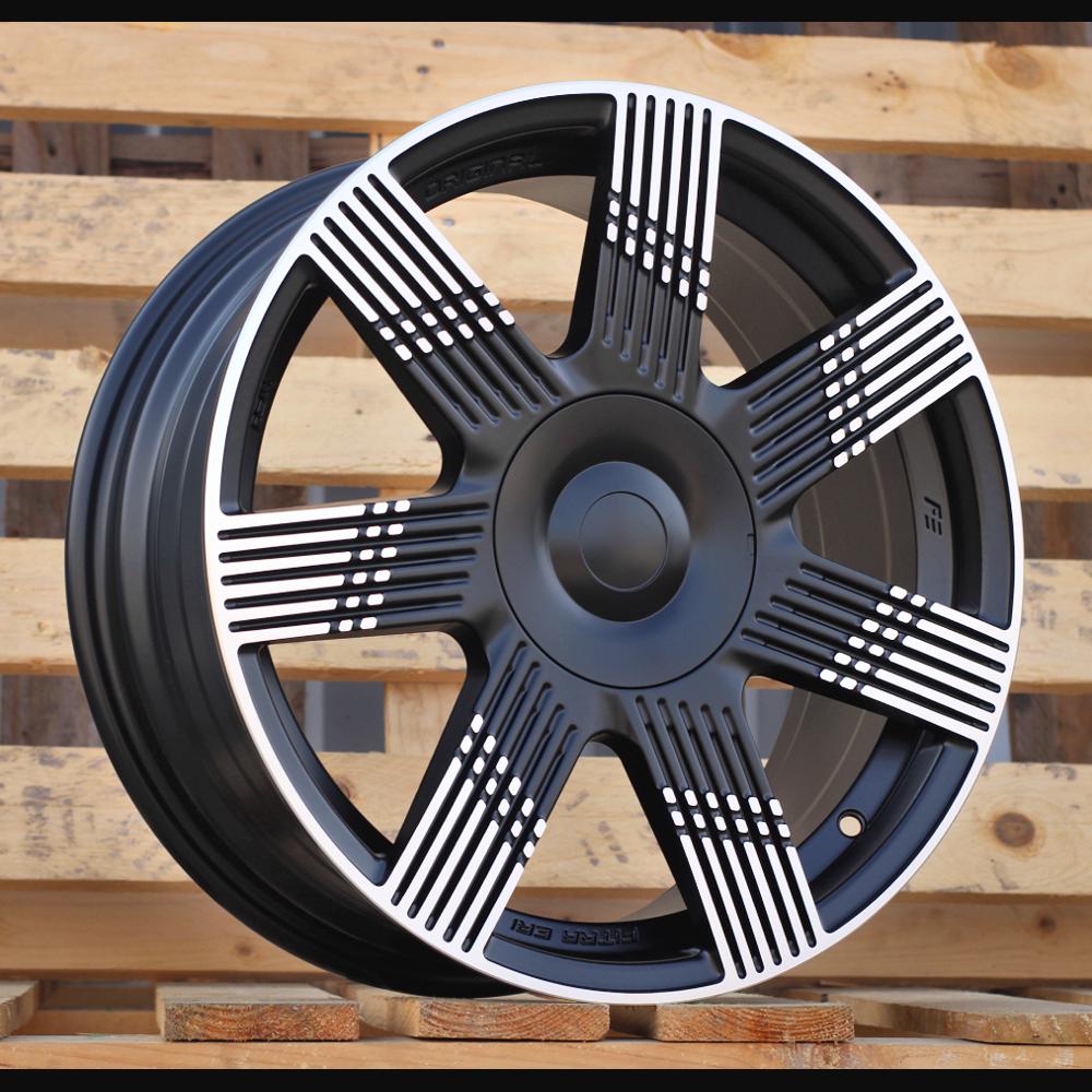 Wheel R15x6J  4X98  ET  35  58.1  YF7074  Black Polished Half Matt (MBHM)  For FIAT  (P2)  (HYBRID FORGED)