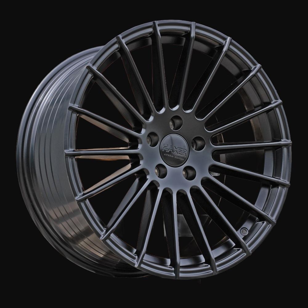 Ratlankis R20x10.5J  5X120  ET  37  74.1  HX010F  (YF0124)  Black Half Matt (BLHM)  For HAXER