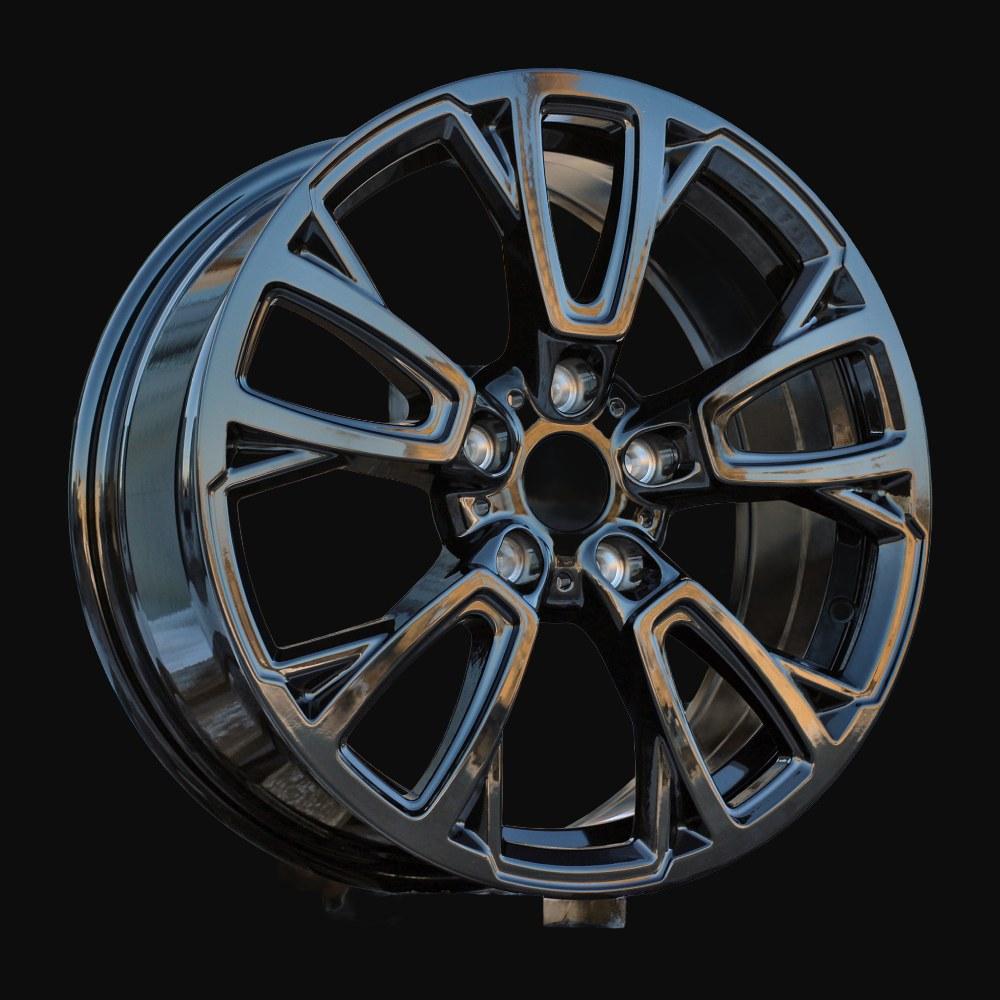 Ratlankis R17x7J  5X112  ET  47  66.6  7409  Black (BL)  For MINI