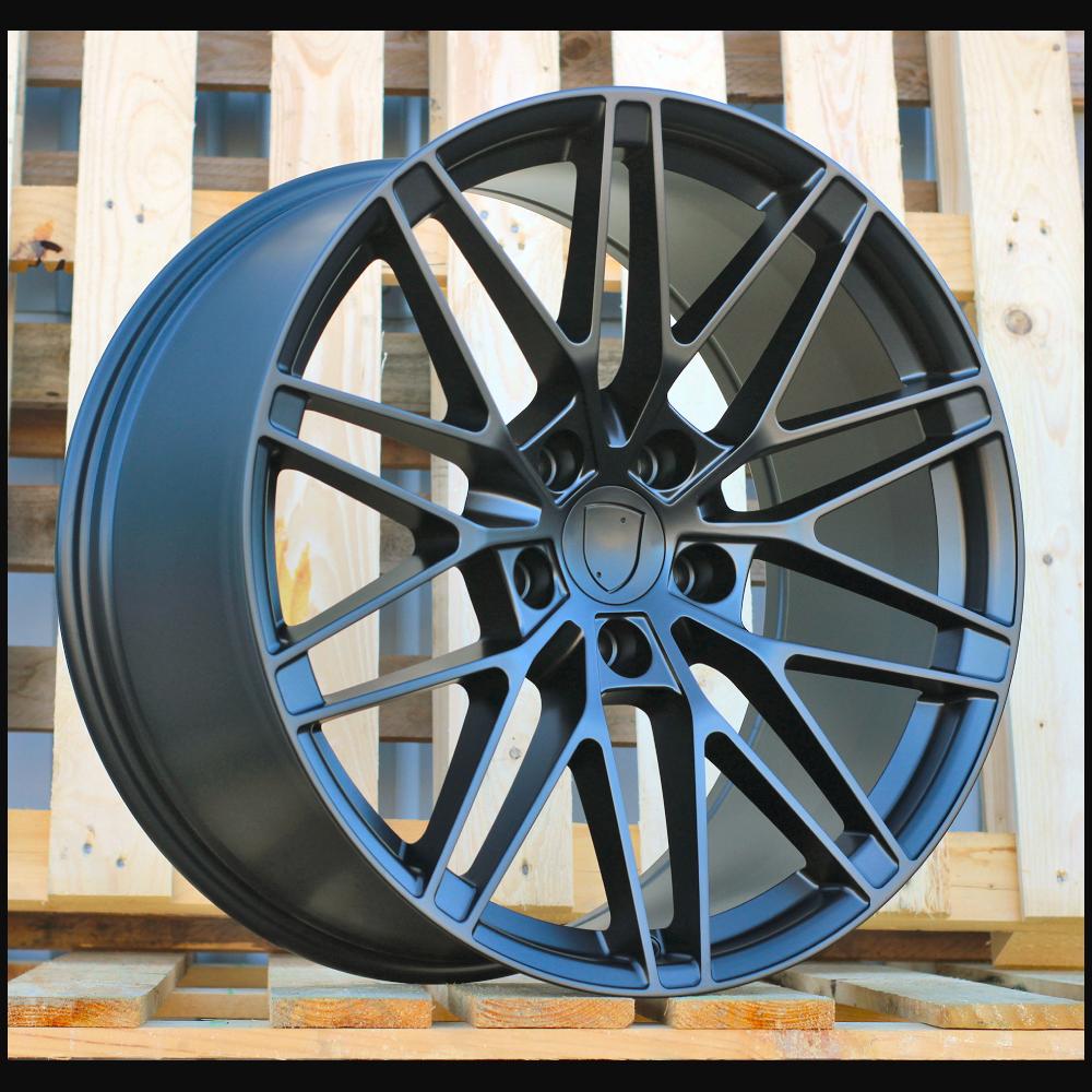 Wheel R21x10.5J  5X130  ET  47  66.5  3S1324  Black Half Matt (BLHM)  For PORCH  (M)  (NEW Macan II (XAB) HYBRID FORGED Rear+Front)