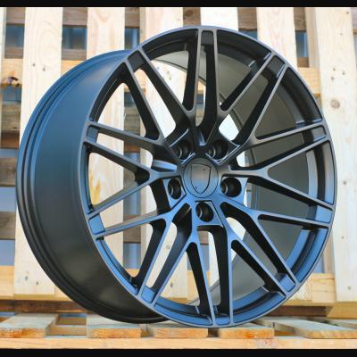 Wheel R21x10.5J  5X130  ET  47  66.5  3S1324  Black Half Matt (BLHM)  For PORCH  (M)  (NEW Macan II (XAB) HYBRID FORGED Rear+Front)