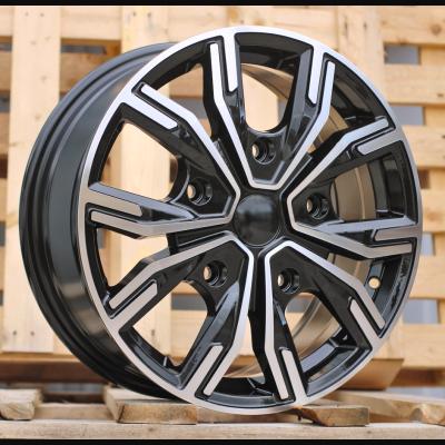 Wheel R16x6.5J  5X120  ET  45  65.1  6408  Black Polished (MB)  For VW  (K8)  (HYBRID FORGED (max 1250kg))