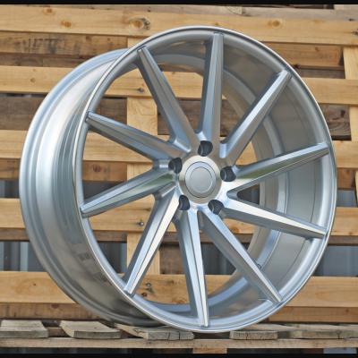 Wheel R19x9.5J  5X112  ET  40  66.5  B1059  Machined Silver (MS)  For RACIN  (Z2+M)  (RIGHT SIDE (Style Vossen))