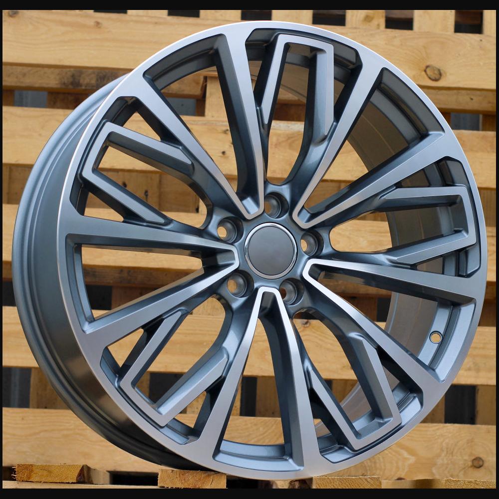Wheel R18x8J  5X112  ET  39  66.5  B1453  (FE186/BY1453)  Grey Polished (MG)  For AUD  (A)