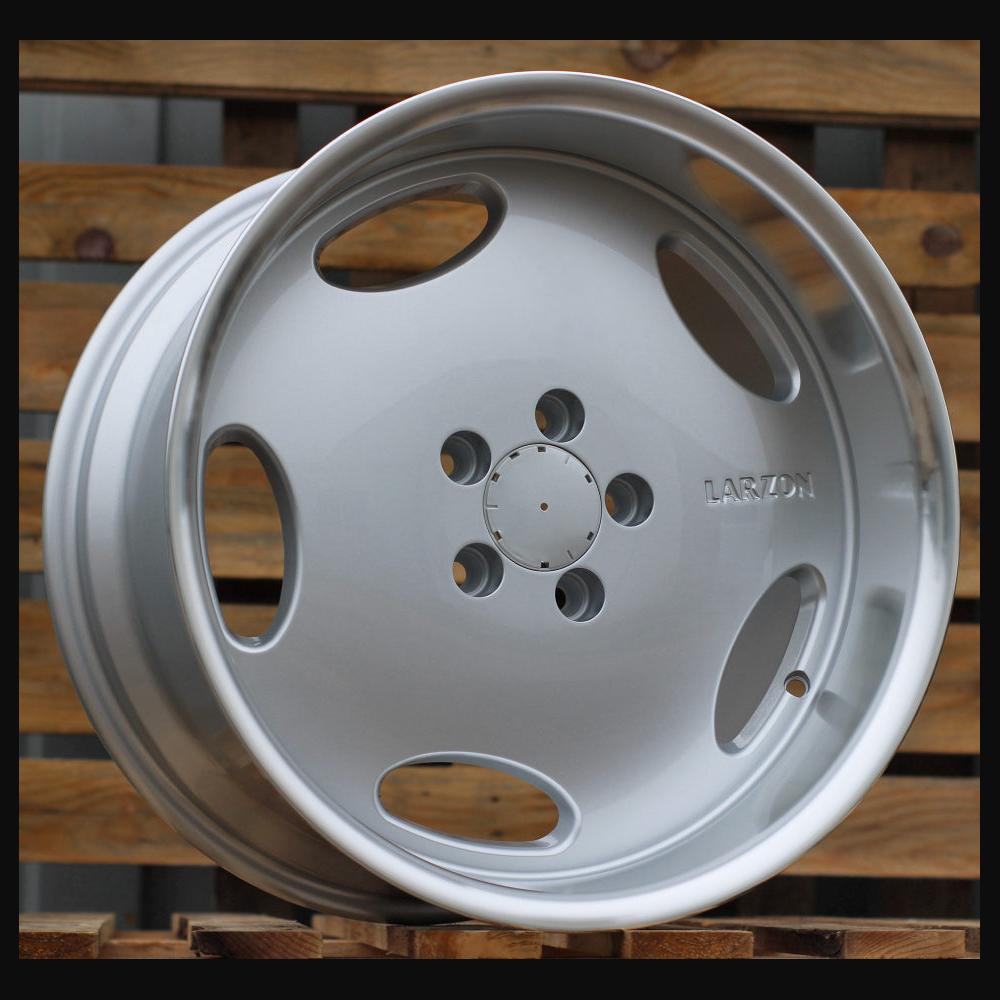 Wheel R18x9.5J  5X112  ET  35  66.6  B1563  (IN8250)  Silver+Polished Lip (SP)  For MER  (Z7)  (MONOBLOCK Style Rear+Front)