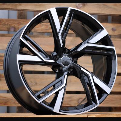 Wheel R18x8J  5X112  ET  35  66.5  B1571  (IND5452)  Black Polished (MB)  For AUD  (Z5)