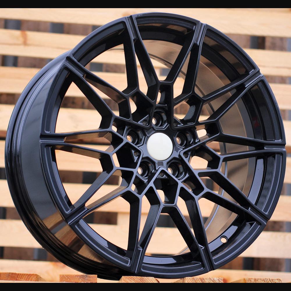 Wheel R19x9J  5X112  ET  40  66.6  B1674  (H3143F)  Black (BL)  For BMW  (A)  (HYBRID FORGED Rear+Front)