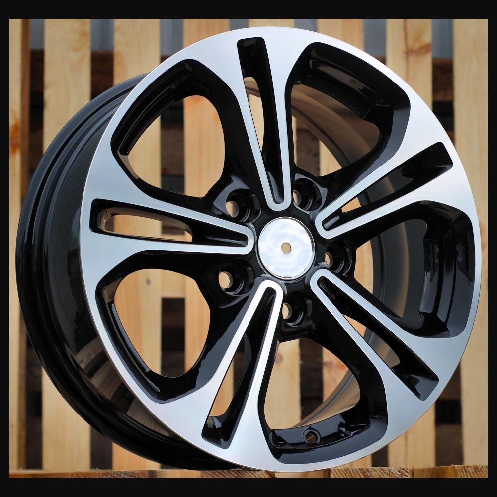 Wheel R15x6.5J  5X114.3  ET  45  67.1  A5208  Black Polished (MB)  For HYUND  (P)