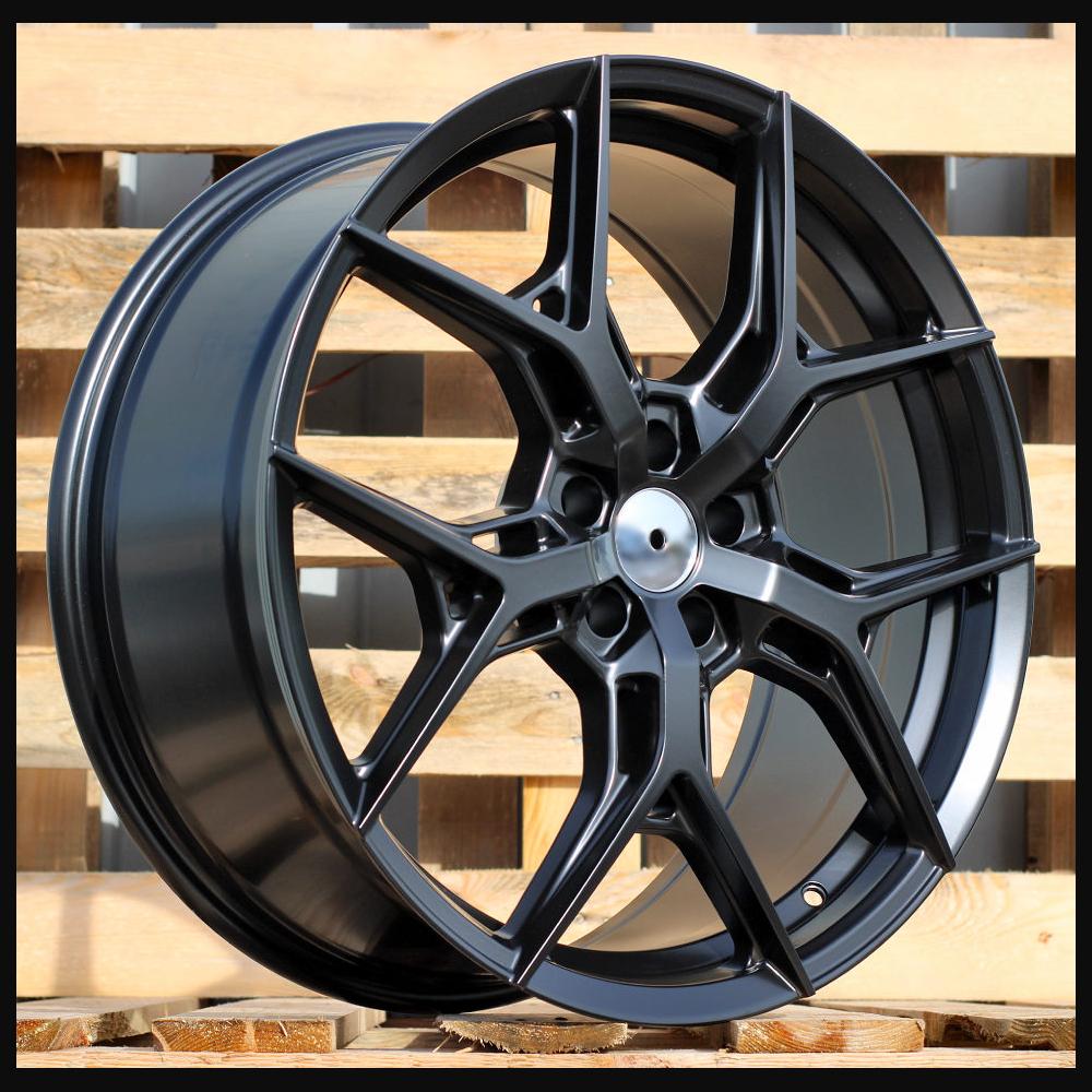 Wheel R20x8.5J  5X108  ET  40  63.3  B1696  Black Half Matt (BLHM)  For RACIN  (P)