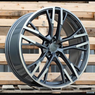 Wheel R21x9J  5X112  ET  30  66.45  F726  (FB726)  Grey Polished (MG)  For AUD  (Z6)  (HYBRID FORGED)