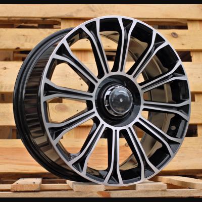 Wheel R20x8.5J  5X112  ET  36  66.6  FBX003  (H3153F)  Black Polished (MB)  For MER  (K7)  (HYBRID FORGED Rear+Front)