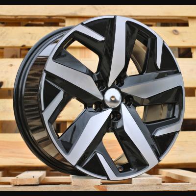Wheel R18x8J  5X112  ET  45  57.1  FBX236  Black Polished (MB)  For VW  (Z5)  (HYBRID FORGED)