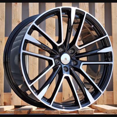 Wheel R21x9J  5X114.3  ET  35  67.1  H1005  (FB0469J)  Black Polished (MB)  For MASER  (K7)  (FORGED Maserati (Rear+Front))