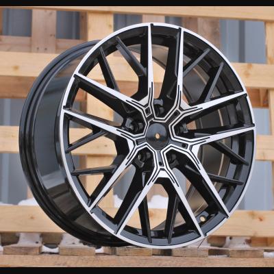 Wheel R19x8J  5X112  ET  50  66.6  H5080  (YF0477)  Black Polished (MB)  For BMW  (M)  (HYBRID FORGED BMW 1(F40)/ 2(F44))