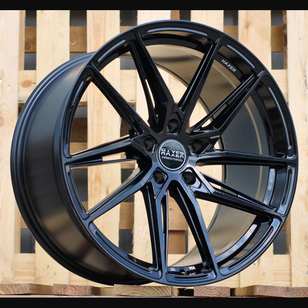 Wheel R18x8J  5X112  ET  40  66.6  HX08F  (23140)  Black (BL)  For HAXER  (K7)  (HYBRID FORGED)