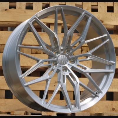 Wheel R21x11.5J  5X112  ET  37  66.6  HXF02  Brush Silver (BS)  For HAXER  (K3)  (FORGED  (NEW Model))