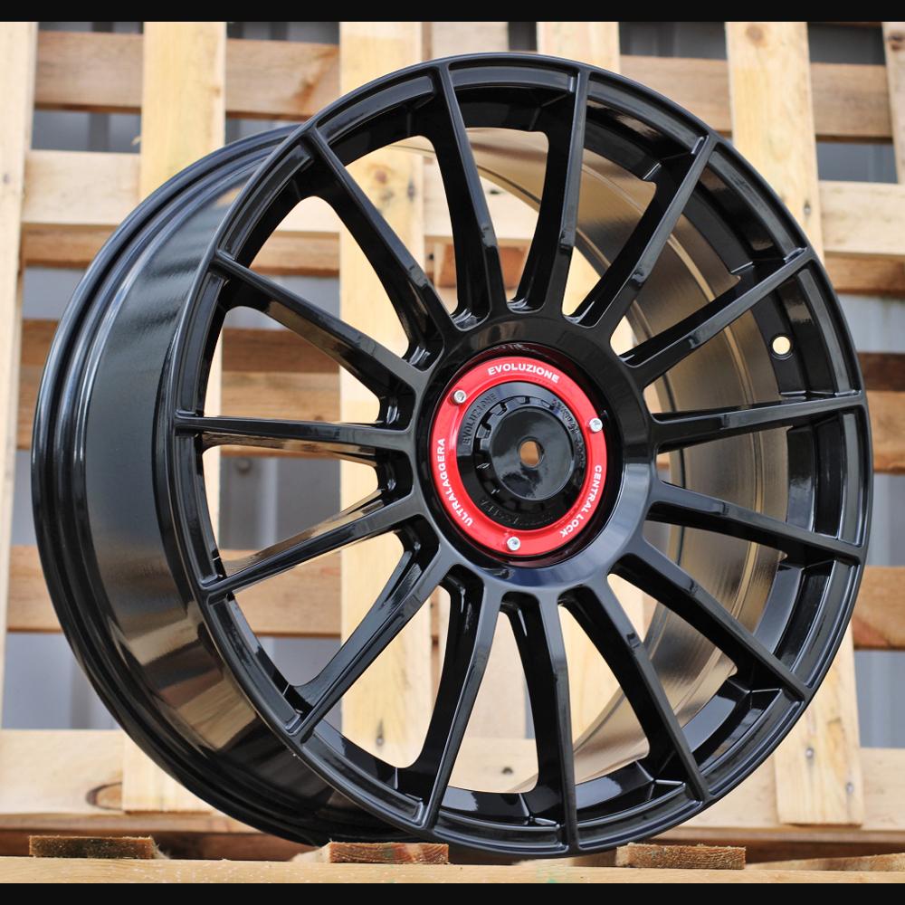 Wheel R17x7.5J  5X112  ET  42  66.5  I0257  Black (BL)  For RACIN  (Z5)  (OZ Style)