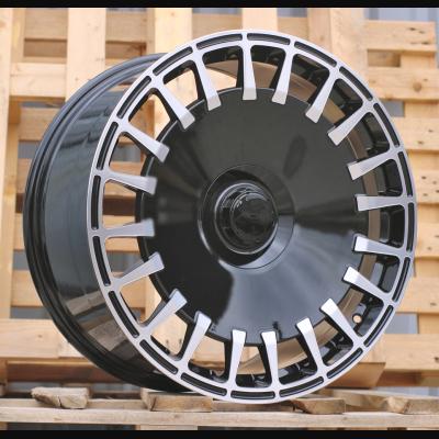 Wheel R19x9.5J  5X112  ET  43.5  66.6  I0343  (3S189)  Black Polished (MB)  For MER  (K4)  (HYBRID FORGED Brabus Style Rear+Front)