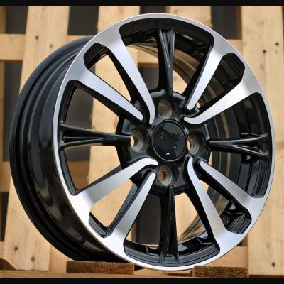Wheel R14x5.5J  4X100  ET  40  54.1  I0360  Black Polished (MB)  For TOYOT  (K7)