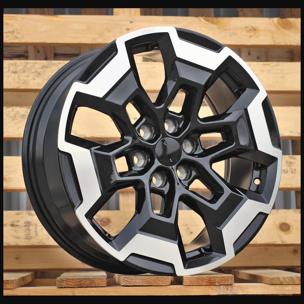 Wheel R18x7.5J  6X114.3  ET  30  66.1  L2279  Black Polished (MB)  For 4X4  (K3)