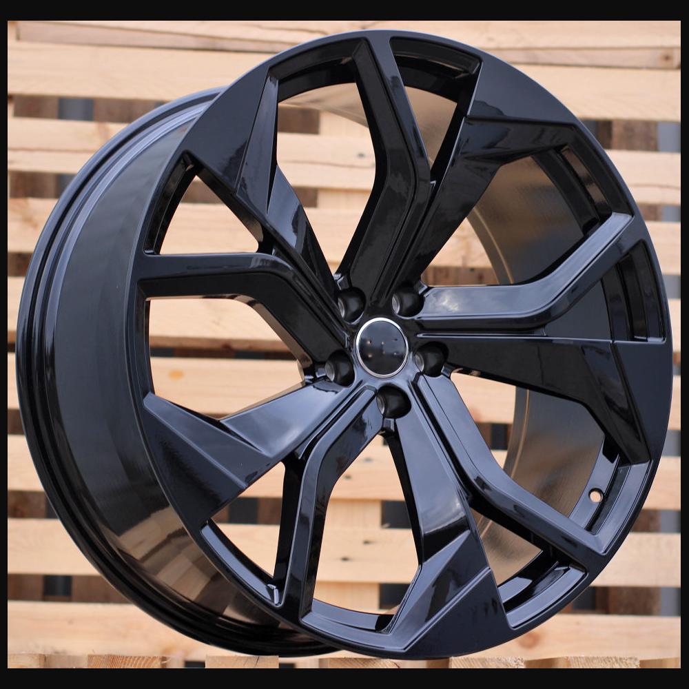 Wheel R22x10J  5X112  ET  20  66.5  TX484  Black (BL)  For AUD  (K7)  (FORGED Q8)