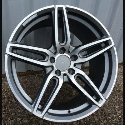 Wheel R19x9.5J  5X112  ET  43  66.6  XE225  Grey Polished (MG)  For MER  (N2)  ((AKC 90 Eur))