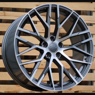 Wheel R19x8.5J  5X112  ET  40  66.5  XFE30  (FBX342)  Grey Polished (MG)  For AUD  (A+Z6)  (HYBRID FORGED)