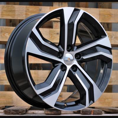 Wheel R18x8J  5X108  ET  42  63.4  Y0143  (FBX215)  Black Polished (MB)  For VOLVO  (Z3+Z6)  (HYBRID FORGED)