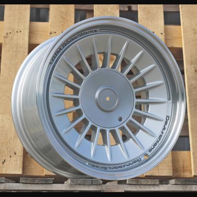 Wheel R16x8J  5X112  ET  20  66.6  Y1085  Silver Shining+Polished Lip (SSPL)  For MER  (L6)