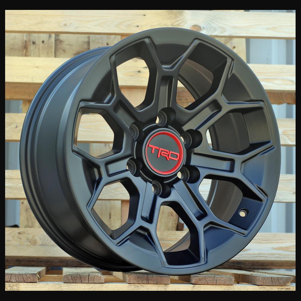 Wheel R17x8J  6X139.7  ET  5  106.1  Y1203  Black Half Matt (BLHM)  For TOYOT  (R)