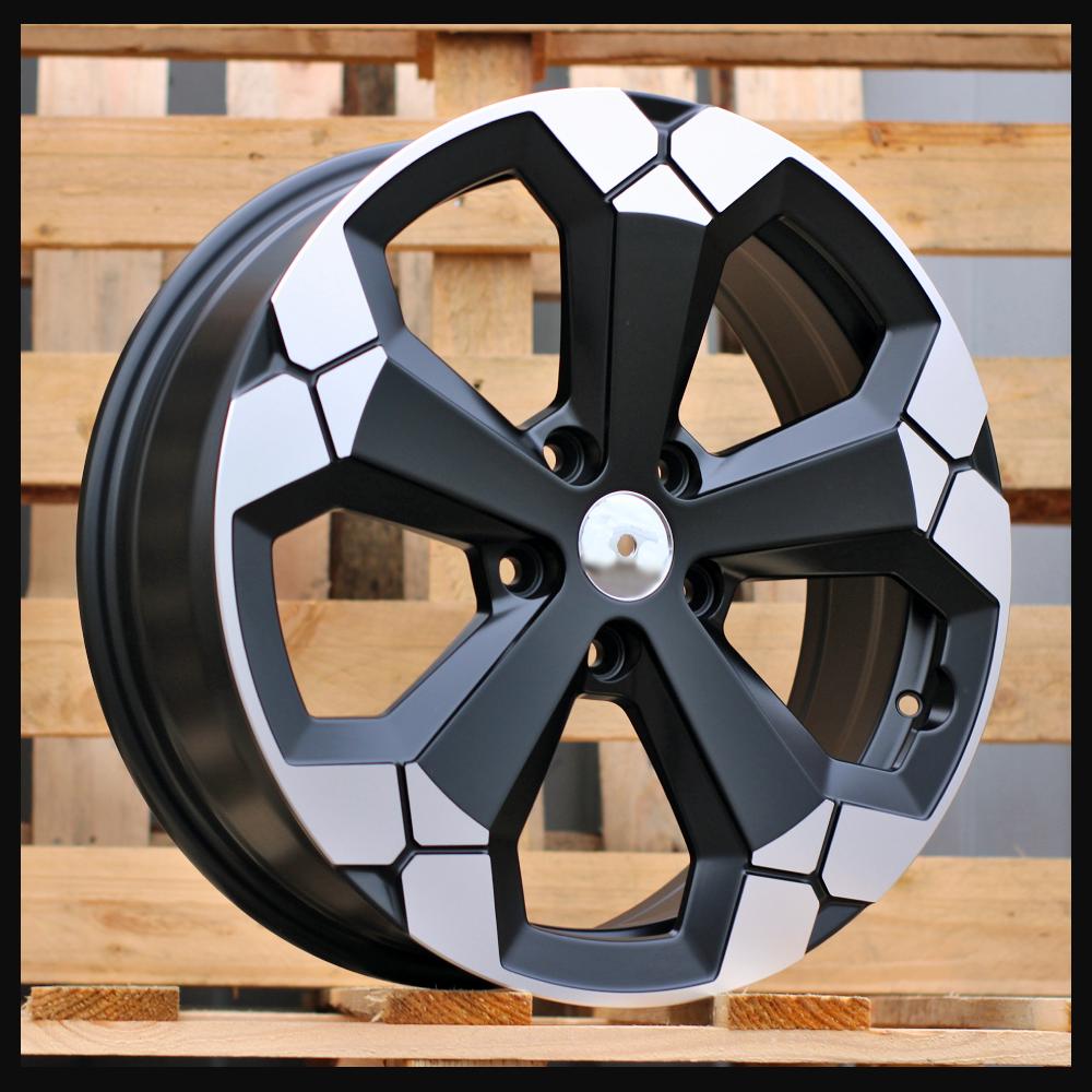 Wheel R17x6.5J  5X114.3  ET  32  66.1  Y1274  Black Partial Polished Half Matt (BPHM)  For DACIA  (P+K4)  (NEW Model)