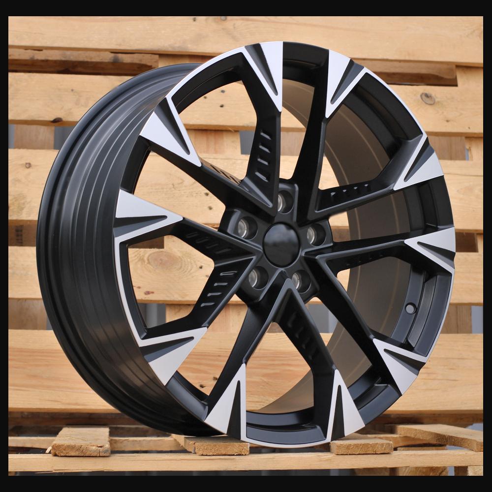 Wheel R18x8J  5X112  ET  40  57.1  YF1150  Black Polished Half Matt (MBHM)  For CUPRA  (P1)  ((AKC 100 Eur)HYBRID FORGED)
